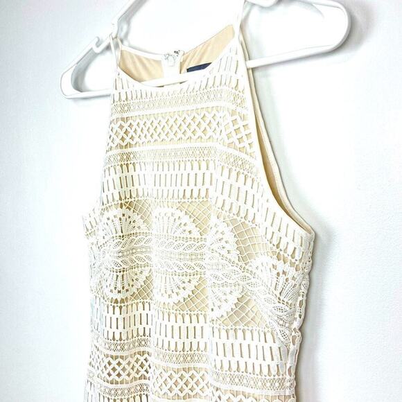 WHBM White Lace Shift Dress Sleeveless - Picture 6 of 13